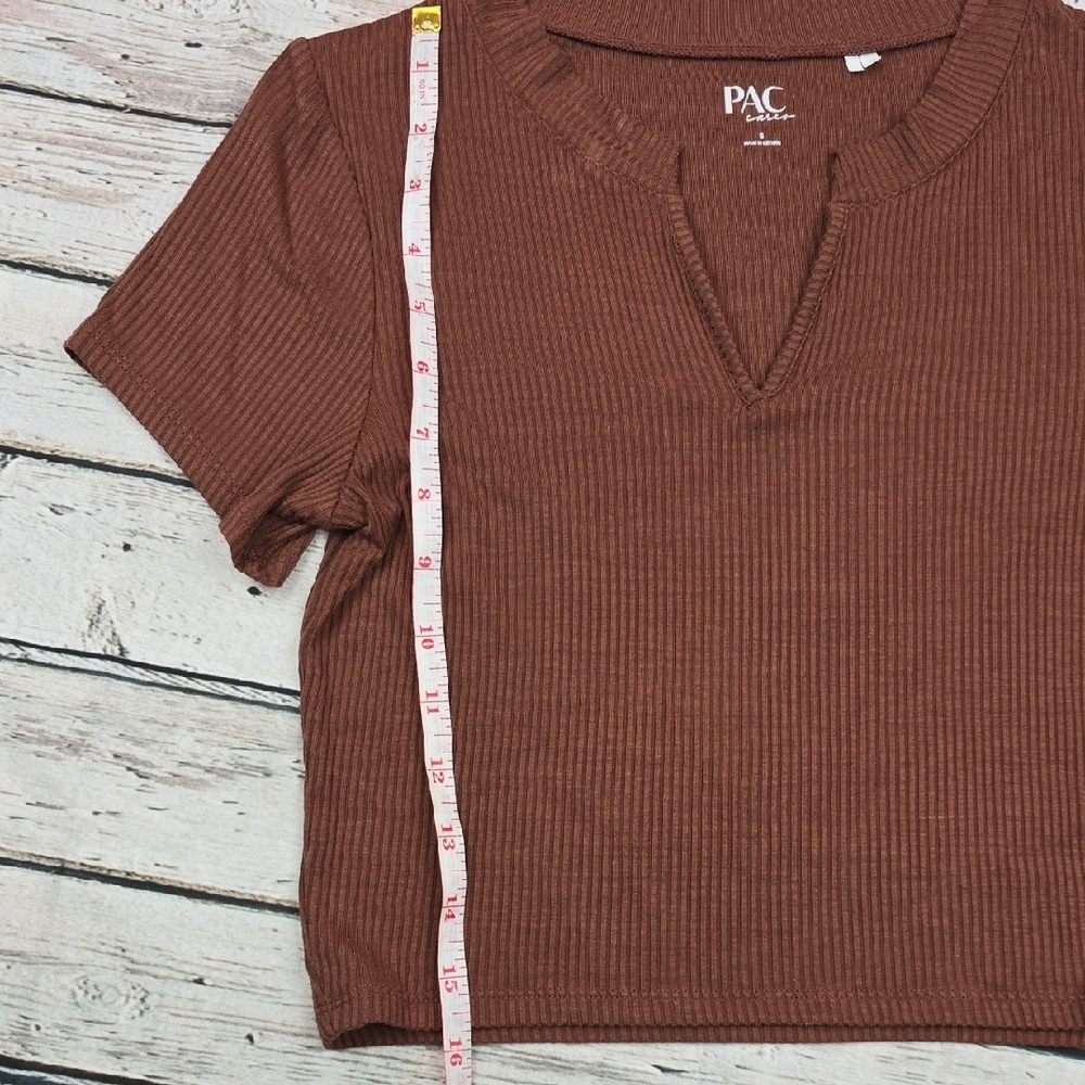 PacSun Brown Ribbed Top - Picture 6 of 6